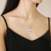 Fashion Jewelry Her King His Queen Stainless Steel Dog Tag Pendant