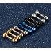 Personalized fashion stainless steel ball stud earrings for guys