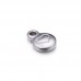 Mens and Womens Jewelry Stainless Steel Heart Neckalce