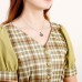 Gold Plated Stainless Steel Love Pendant for Couples