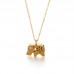 Fine Jewelry Stainless Steel Elephant Pendant Necklace with Chain