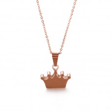 Womens Jewelry Stainless Steel Nice Crown Pendant