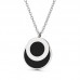 Mixed Designs Jewelry Stainless Steel Daisy Crystal Pearl Pendant