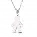 Mixed Designs Jewelry Stainless Steel Daisy Crystal Pearl Pendant