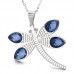 Vintage Jewelry Personalized Crystal Round Pendant