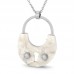 Vintage Jewelry Personalized Crystal Round Pendant