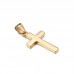 High Polish Stainless Steel Cross Pendant without Chains