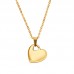 Trendy Jewelry Girls Heart Hole Charms Pendant