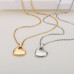 Trendy Jewelry Girls Heart Hole Charms Pendant