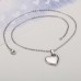Trendy Jewelry Girls Heart Hole Charms Pendant