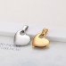 Trendy Jewelry Girls Heart Hole Charms Pendant